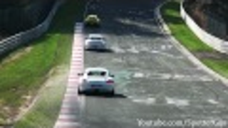 This is what a traffic jam on the Nürburgring looks like